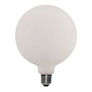 Mliečna LED žiarovka E27 G155 s efektom porcelánu 6W - stmievateľná