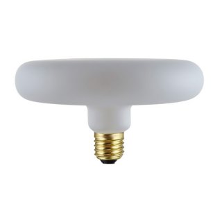 Mliečna LED UFO žiarovka E27 DASH D170 s efektom porcelánu 6W - stmievateľná