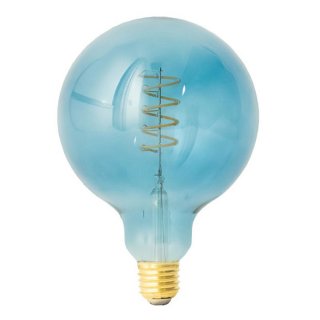 LED žiarovka vintage E27 G125 Ocean Blue 5W - stmievateľná
