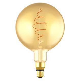 Stmievateľná vintage žiarovka E27 Croissant Gold XXL - G200 | 8,5W | CRI80