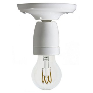 fermaluce color lampa porcelanova biela