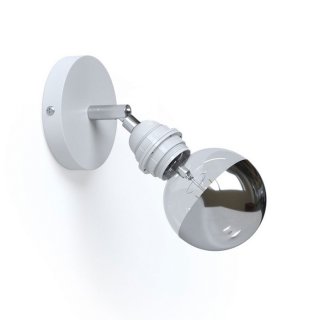 Kovová nástenná lampička s kĺbom Fermaluce Metal E27 - s úchytom pre tienidlo