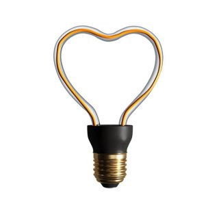 Okrasná žiarovka E27 Art Heart 6,5W - stmievateľná