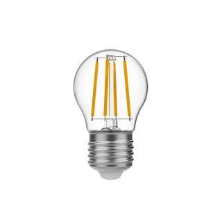 LED žiarovka filament E27 Globetta Clear - G45 | 4W | CRI80