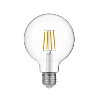LED žiarovka filament E27 G95 4W