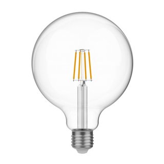 LED žiarovka filament E27 Globe Clear - G125 | 4W | CRI80