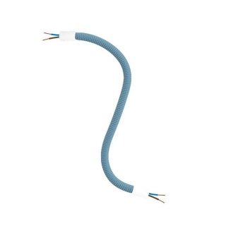 rameno flexibilne opletom rm78 creative blue s - petrol a hodvabnym koncovkami flex matná biela