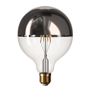 - vrchlikom g125 zrkadlovym stmievatena ziarovka dome so silver 1 5v e27