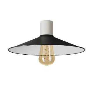 svitidlo venkovni ip44 se kovovym e27 a stinidlem swing zarovkou biela