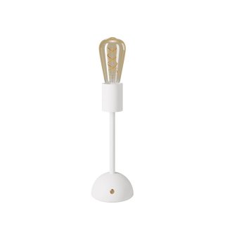 Stolná lampa na batérie Cabless02 so žárovkou ST64 1,3W