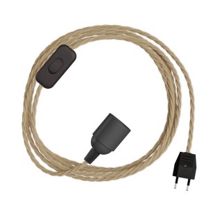 s twisted snakebis do objimka zasuvky vypinacem e27