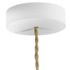 Drevená stropná krytka na luster Ø120mm