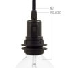 Plastová E27 objímka s vypínačom Switch Lampshade