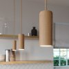 Drevená bodovka Tub-E14 s objímkou E14