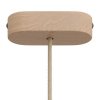Drevená stropná krytka na luster 120x51mm