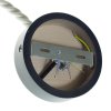 Drevená stropná krytka na luster Ø120mm pre XL kábel 16mm