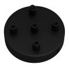Kovová stropná krytka na luster Ø120mm - s piatimi otvormi