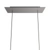 oceovy barva baldachyn cierna strop 225mm satenovy x zakladny kovovy barva na dibond otvormi roseone dvoma 675 s xxl