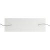 baldachyn barva dibond oceovy dvoma xxl satenovy na barva kovovy strop s zakladny 675 x roseone otvormi 225mm cierna