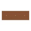 Kovový baldachýn na strop Rose-One XXL 675 x 225mm - s tromi otvormi v rade