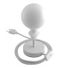 Kovová stolná lampa retro Alzaluce Metal - s úchytom pre tienidlo