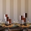 Kovová stolná lampa retro Alzaluce Metal - s úchytom pre tienidlo