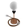 Kovová stolná lampa retro Alzaluce Metal - s úchytom pre tienidlo