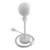 Kovová stolná lampa retro Alzaluce Metal - s úchytom pre tienidlo