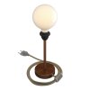 Kovová stolná lampa retro Alzaluce Metal - s úchytom pre tienidlo