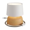 Keramická stolná lampa Coppa s tienidlom Athena