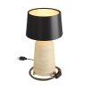 Keramická stolná lampa Bottiglia s tienidlom Athena