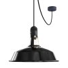 Vonkajší luster E27 EIVA ELEGANT s tienidlom Harbour - IP65