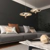 Farebný luster E27 UFO s obojstranne ilustrovaným tienidlom