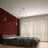 Luster pavúk Spider Metal s piatimi objímkami E27