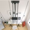 Luster pavúk Spider Metal s piatimi objímkami E27