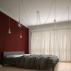 Luster pavúk Spider Metal so siedmimi objímkami E27