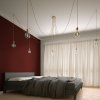 Luster pavúk Spider Metal so siedmimi objímkami E27