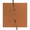 Kovová stropná krytka na luster Rose-One 200x200mm - s dvoma otvormi