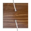 Kovová stropná krytka na luster Rose-One 200x200mm - s dvoma otvormi