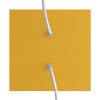 Kovová stropná krytka na luster Rose-One 200x200mm - s dvoma otvormi