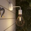 Vonkajšia nástenná lampa s ramenom Fermaluce EIVA ELEGANT E27 pre tienidlo - IP65