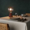 Stolná lampa na batérie Cabless01 so žiarovkou G125 1,3W