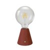 Stolná lampa na batérie Cabless01 so žiarovkou G125 1,3W