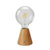 Stolná lampa na batérie Cabless01 so žiarovkou G125 1,3W