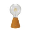Stolná lampa na batérie Cabless01 so žiarovkou G125 1,3W