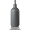 Silikónová E27 objímka s vypínačom Silicone Color