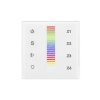 4 rgb dotykovy sr-2830rgb-ac panel ac zony 230v rf nastenny
