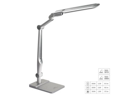 PREZENT 31208 stolní LED lampa Mentor 1x10W 6300K