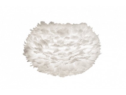 UMAGE Eos bílá (Ø45cm) bílá husí peří, textil & kov 2010