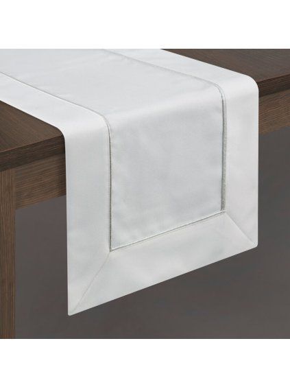 UBRUS KARIN 40 X 140 CM bílý